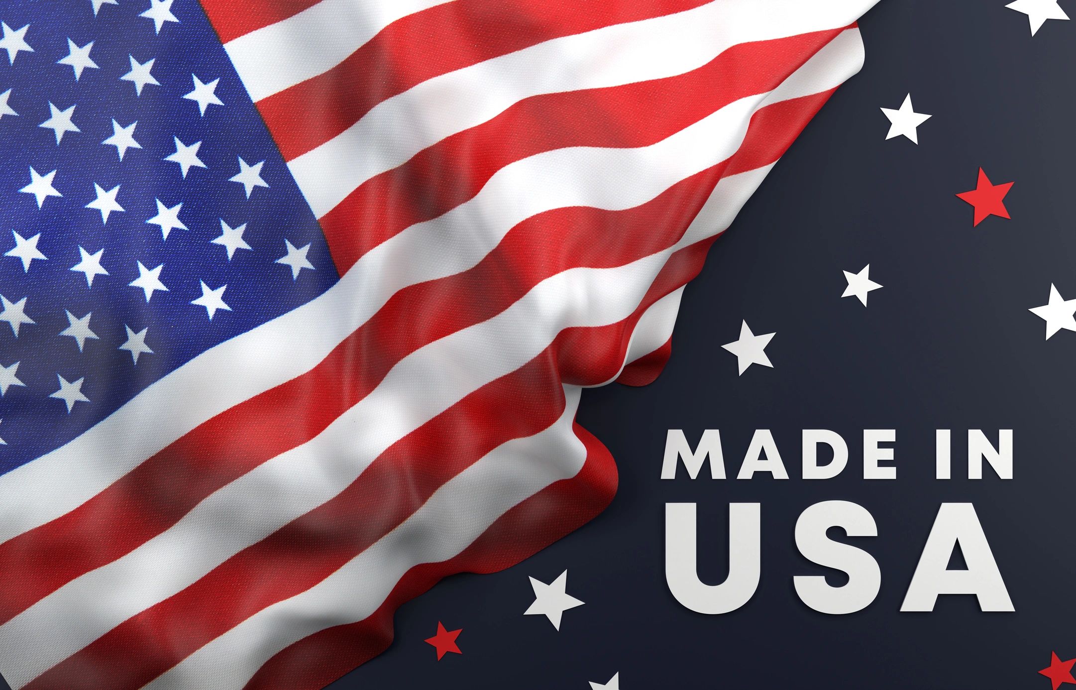 Usa Flag And Made in Usa